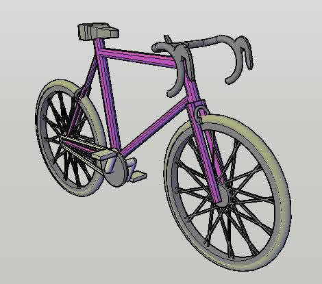 Bicicleta 3d